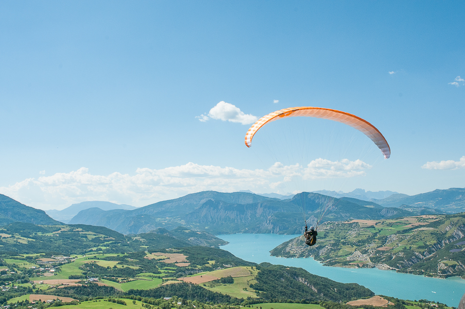 Parapente sur l'Ubaye