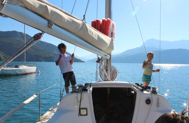 Serre-ponçon à la voile - Serre-ponçon à la voile