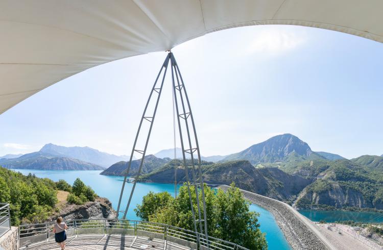 Belvédère du barrage de Serre-Ponçon - Belvédère du barrage de Serre-Ponçon