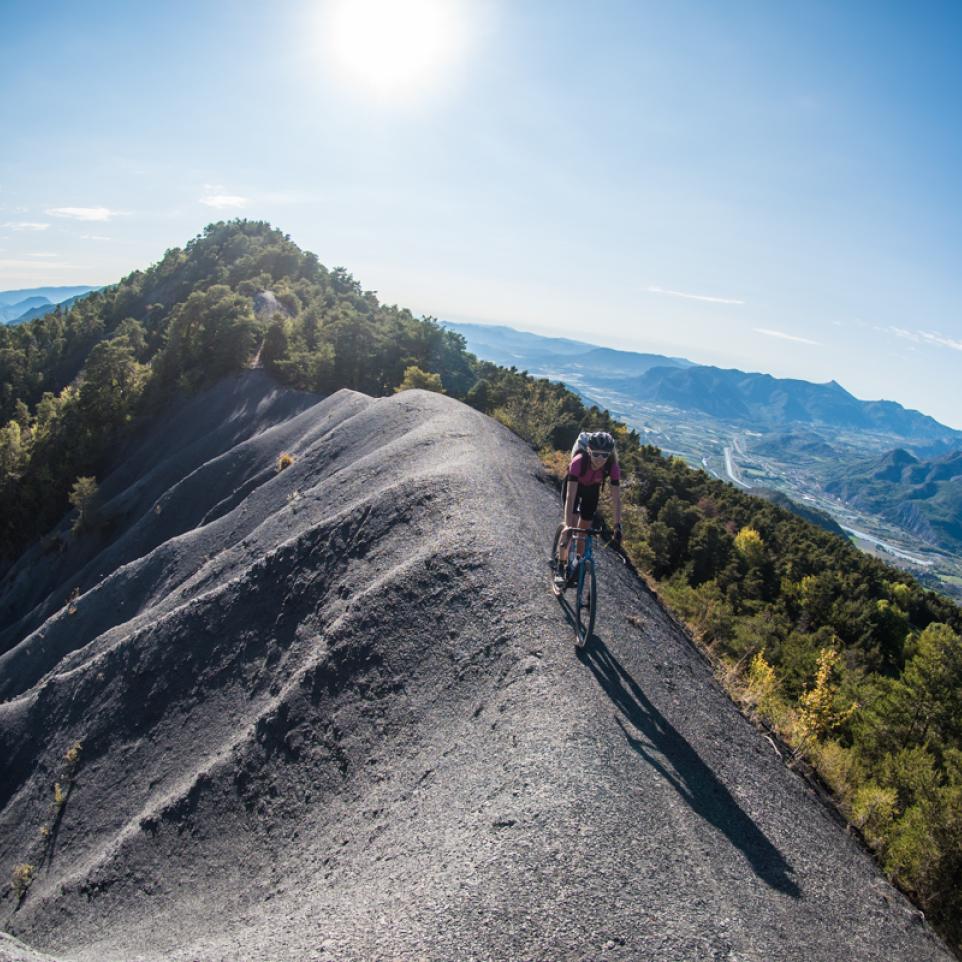 VTT vallée de l'avance, microaventure vécue par Laetitia roux dans le cadre du projet Be the Change 