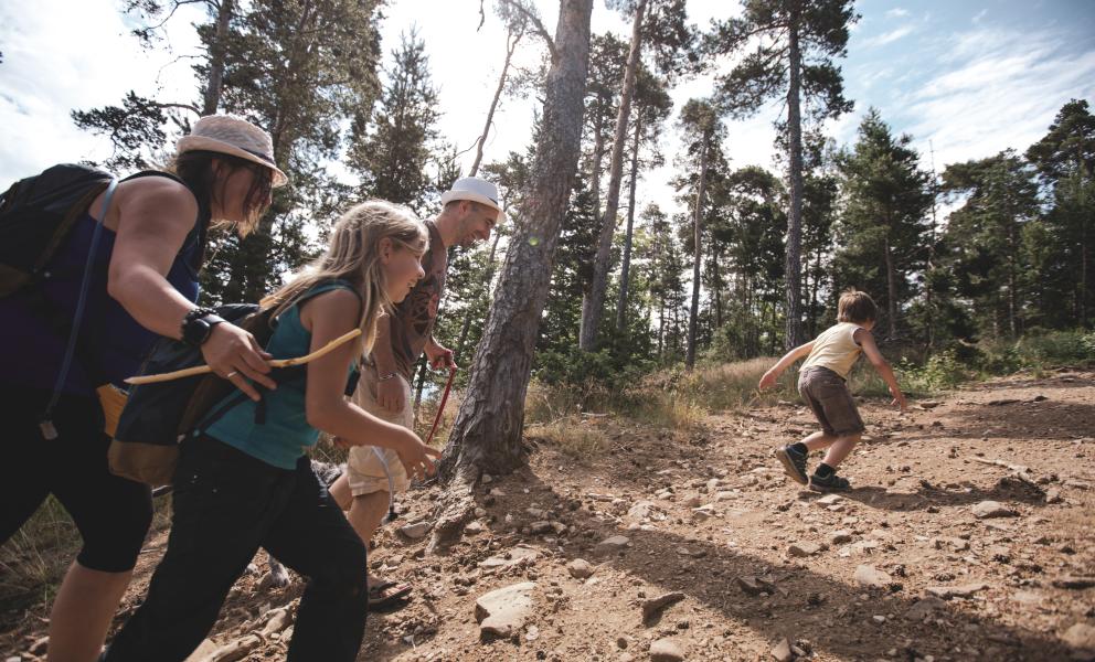 Sortie randonnée en famille dans la vallée de l'Avance 