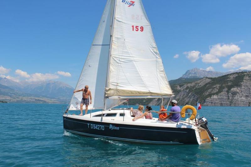 Serre-Ponçon à la voile - 