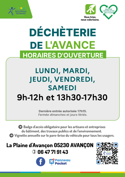 Déchèterie d'Avançon_Avançon
