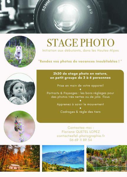 EFEL Photographie_Bréziers - flyer stage photo