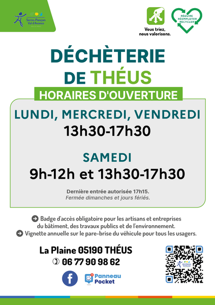 Déchèterie de Théus_Théus