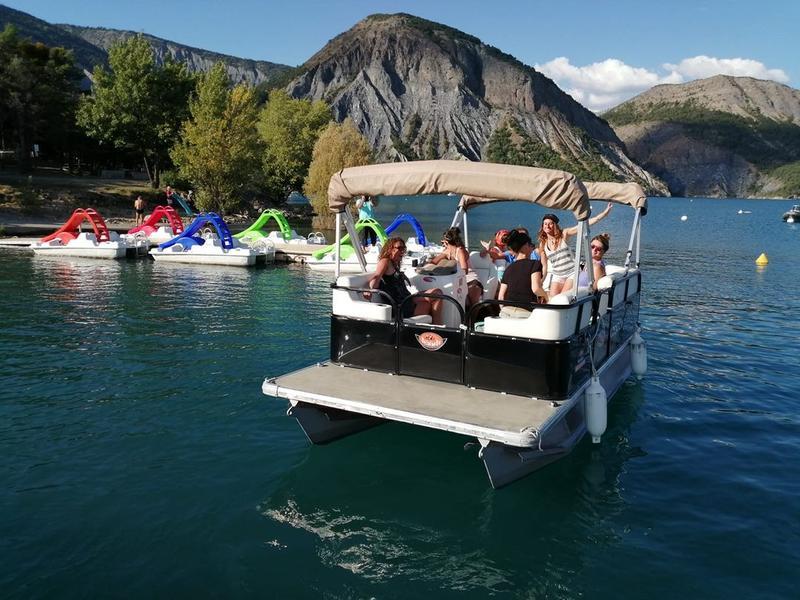 Bateau Ponton - Bois Vieux Nautisme ROUSSET
