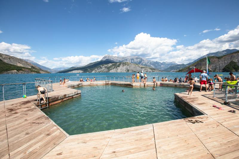 Piscine flottante de Bois-Vieux - Piscine flottante de Bois-Vieux