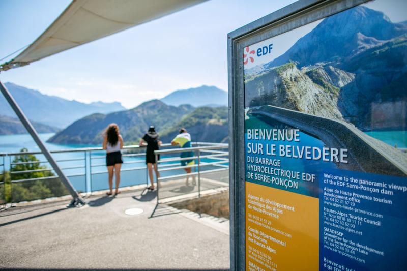 Belvédère du barrage de Serre-Ponçon - Belvédère du barrage de Serre-Ponçon