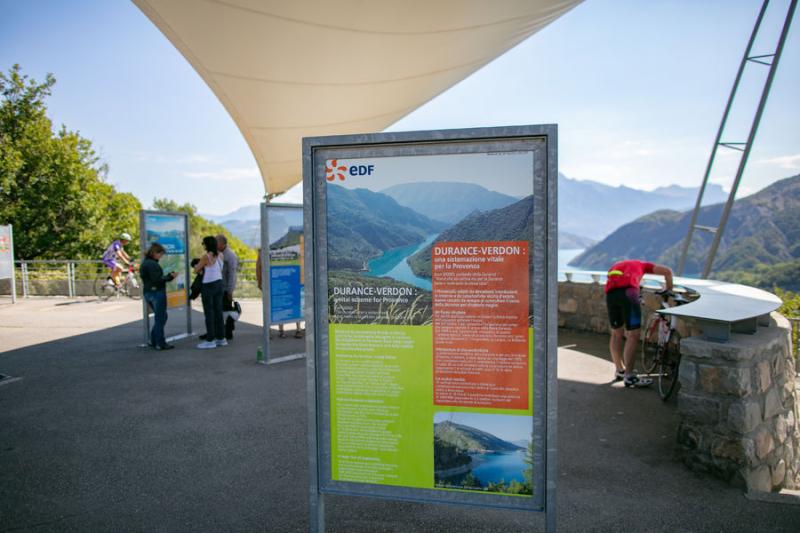 Belvédère du barrage de Serre-Ponçon - Belvédère du barrage de Serre-Ponçon