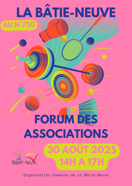 Forum des Associations 2025_La Bâtie-Neuve - Forum des Associations 2025_La Bâtie-Neuve