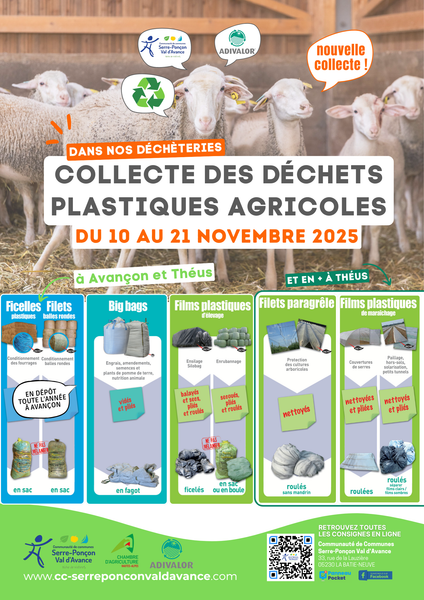 Collecte des déchets plastiques agricoles_CCSPVA - Collecte des déchets plastiques agricoles_CCSPVA