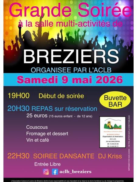 Grande soirée dansante avec DJ_Bréziers - Grande soirée dansante avec DJ_Bréziers