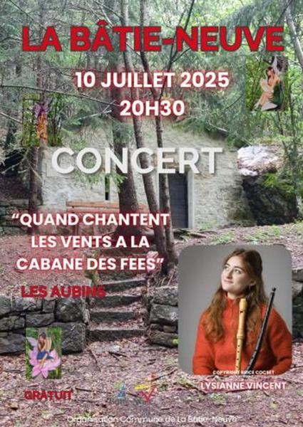 Concert à la cabane des fées_La Bâtie-Neuve - Concert à la cabane des fées_La Bâtie-Neuve