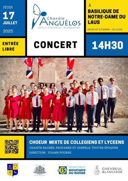 Concert Chorale Anguélos_Saint-Étienne-le-Laus - Concert Chorale Anguélos_Saint-Étienne-le-Laus