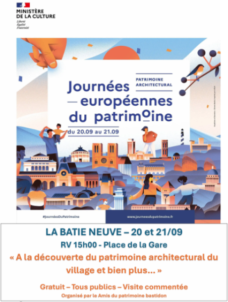 Journées du Patrimoine à La Bâtie-Neuve_La Bâtie-Neuve - Journées du Patrimoine à La Bâtie-Neuve_La Bâtie-Neuve