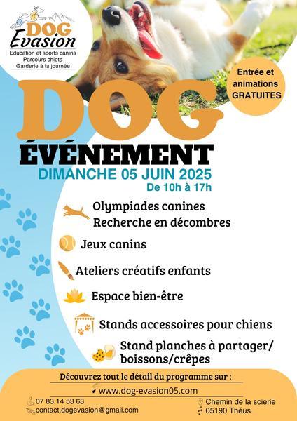 Affiche DOG ÉVÉNEMENT 2025