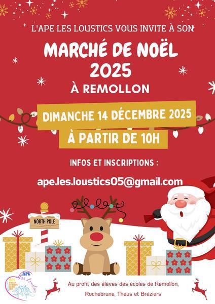 Marché de Noël des Loustics_Remollon - Marché de Noël des Loustics_Remollon