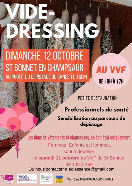 Vide dressing Octobre Rose - Vide dressing Octobre Rose