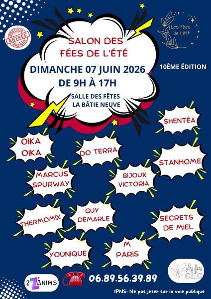 10 ème Salon des Fées de l'Été_La Bâtie-Neuve - 10 ème Salon des Fées de l'Été_La Bâtie-Neuve