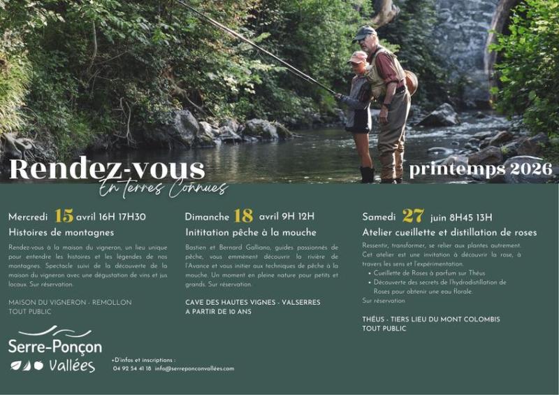 Rendez-vous en terres connues : Initiation pêche à la mouche._Valserres