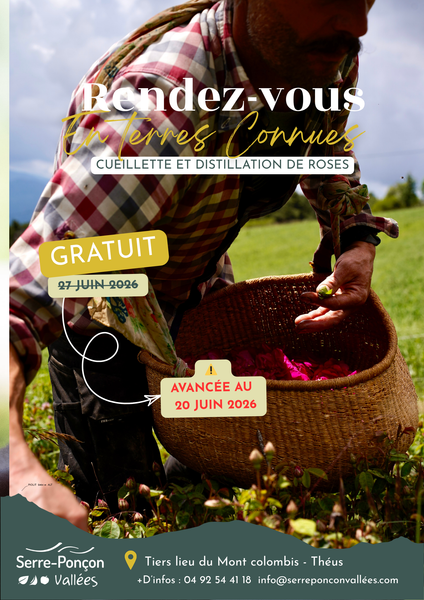 Rendez-vous en terres connues : Cueillette et distillation de roses._Théus