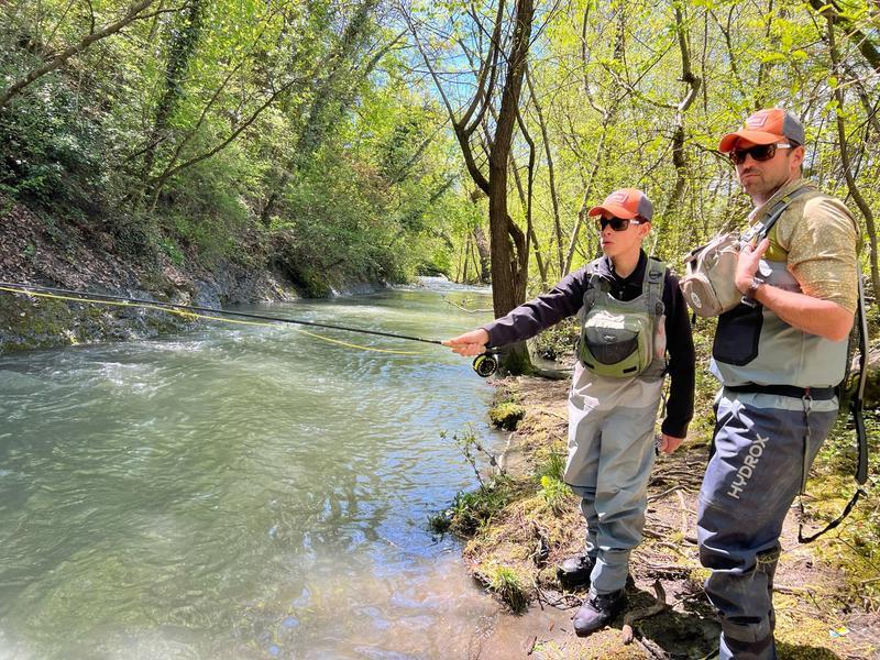 Rendez-vous de l'été : initiation pêche à la mouche sur la Durance_Rochebrune