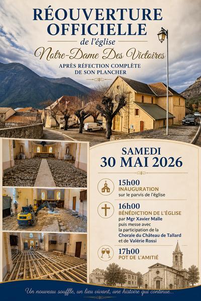 Affiche inauguration