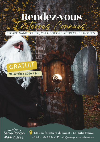 Rendez-vous en terres connues : Escape Game en forêt du Sapet._La Bâtie-Neuve