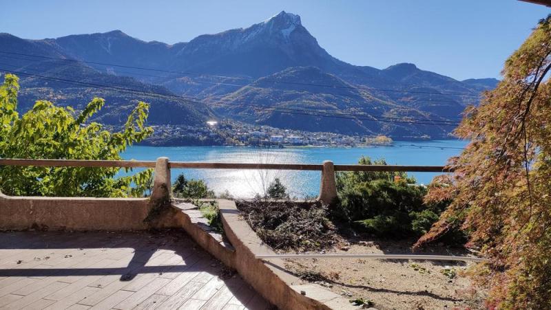 Vue de la terrasse privative - Le Plongeoir SAVINES-LE-LAC - Vue de la terrasse privative - Le Plongeoir SAVINES-LE-LAC