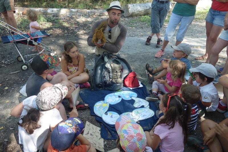 Activité enfant balade - Camping Le Petit Liou BARATIER - Activité enfant balade - Camping Le Petit Liou BARATIER