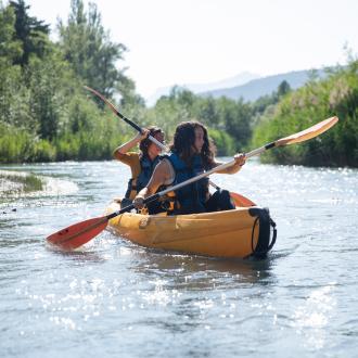 Une aventure sur la Durance en canoë kayak 