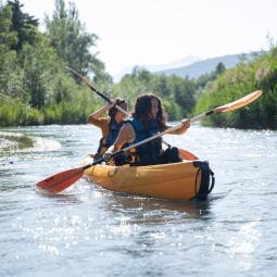 Une aventure sur la Durance en canoë kayak 