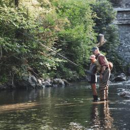 spot de pêche dans les Hautes Alpes à Serre Ponçon vallées 