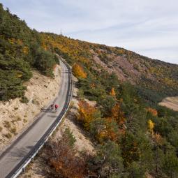 Ascension du Mont colombis en vélo de route, un col mythique des Hautes Alpes
