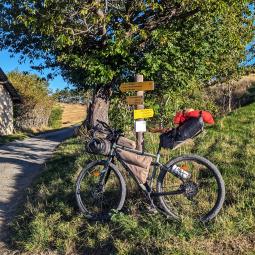 microaventure gravel quentin clavel dans les vallées de Serre Ponçon