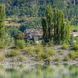 La base de loisirs des 3 lacs à 20 min de Gap et à 10 min du lac de Serre POnçon. Un plan d'eau au bord de la Durance 
