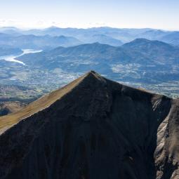 Le Piolit vue sur le lac de Serre-Ponçon