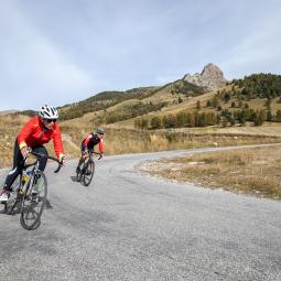 Descente col de Moissière velo de route