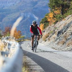 Arrivée col de Moissière vélo de route