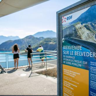 Belvédère du barrage de Serre-Ponçon - Belvédère du barrage de Serre-Ponçon
