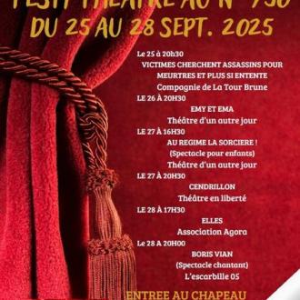Festi'Théâtre au N°750_La Bâtie-Neuve - Festi'Théâtre au N°750_La Bâtie-Neuve Festi'Théâtre au N°750_La Bâtie-Neuve - Festi'Théâtre au N°750_La Bâtie-Neuve