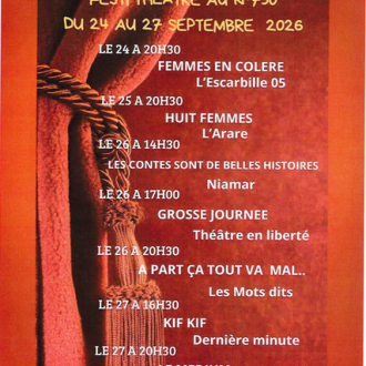 Festi'Théâtre_La Bâtie-Neuve