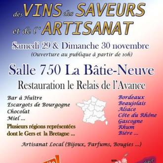 Salon des vins, des saveurs et de l'artisanat._La Bâtie-Neuve