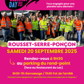 World Clean Up Day_Rousset-Serre-Ponçon - World Clean Up Day_Rousset-Serre-Ponçon
