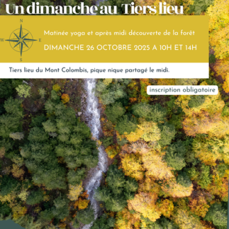 Yoga au Tiers-lieu du Mont Colombis_Théus