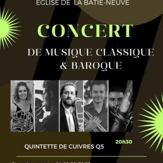Concert Quintette de cuivres_La Bâtie-Neuve - Concert Quintette de cuivres_La Bâtie-Neuve