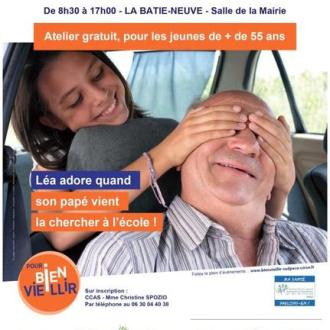 Atelier Seniors Au volant et à pied !_La Bâtie-Neuve - Atelier Seniors Au volant et à pied !_La Bâtie-Neuve