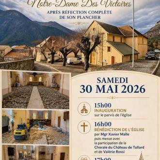 Affiche inauguration