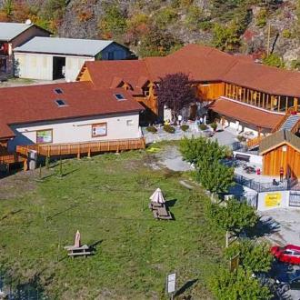 vue aérienne de la structure  - 