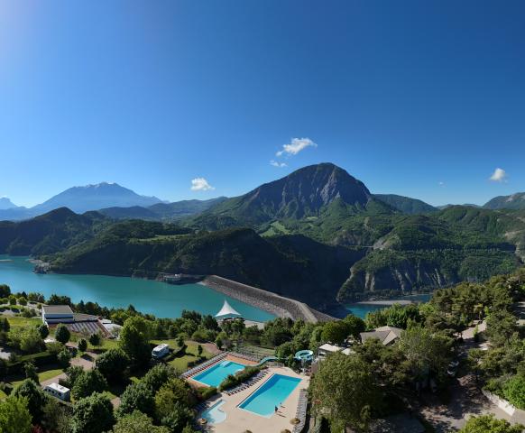 camping de la viste Serre ponçon